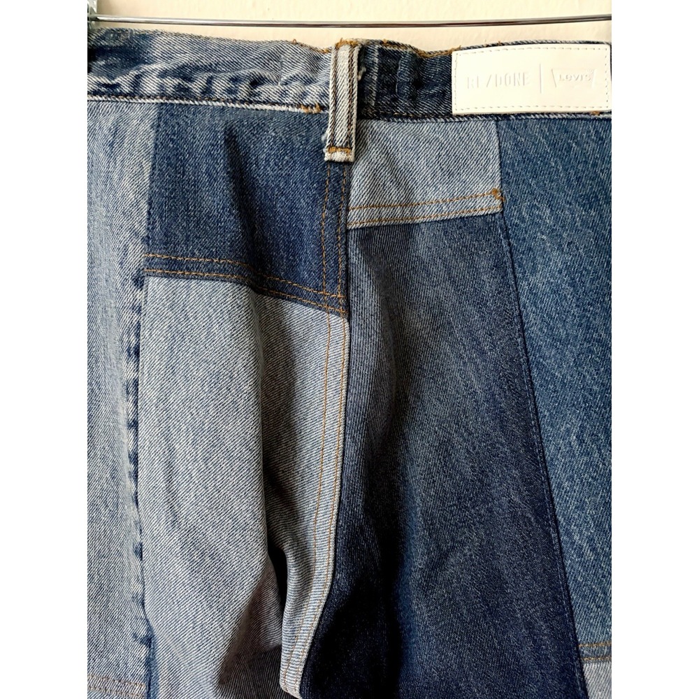 Re/done X Levi's $595 70s Patch Jeans Size 26 - Picture 8 of 8